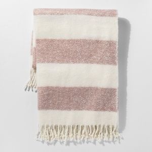 Project 62 Faux Wool Striped Throw Blanket